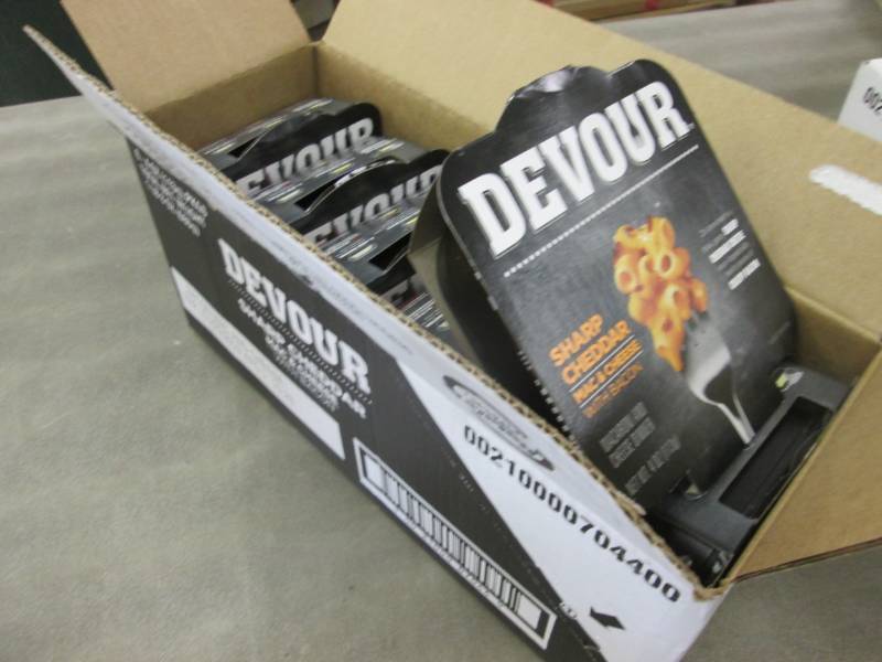 Case of 6- 4 oz pkgs Devour Sharp C...