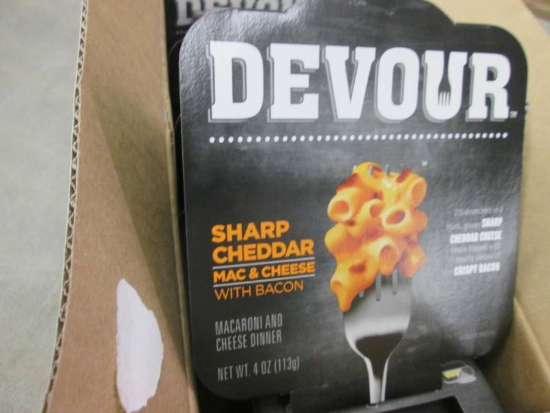 Case of 6- 4 oz pkgs Devour Sharp C...