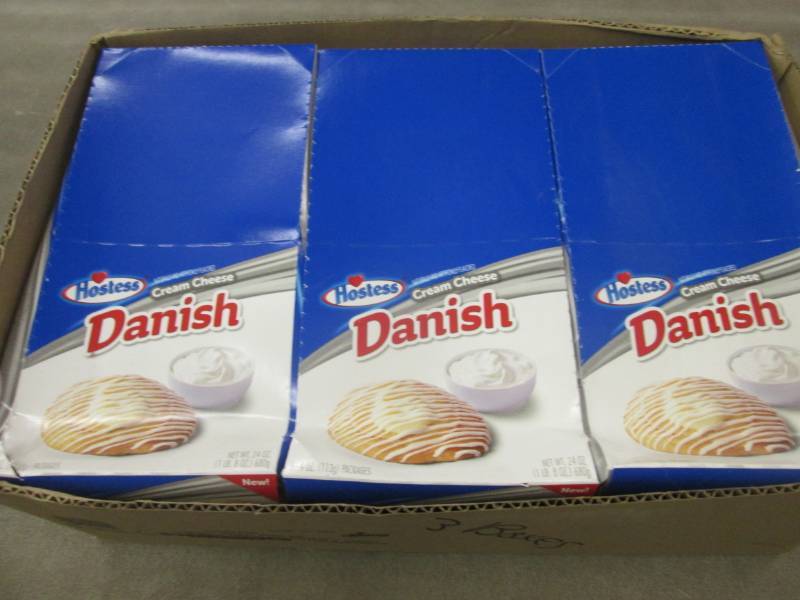 3 Boxes of Hostess Cream Cheese Dan...