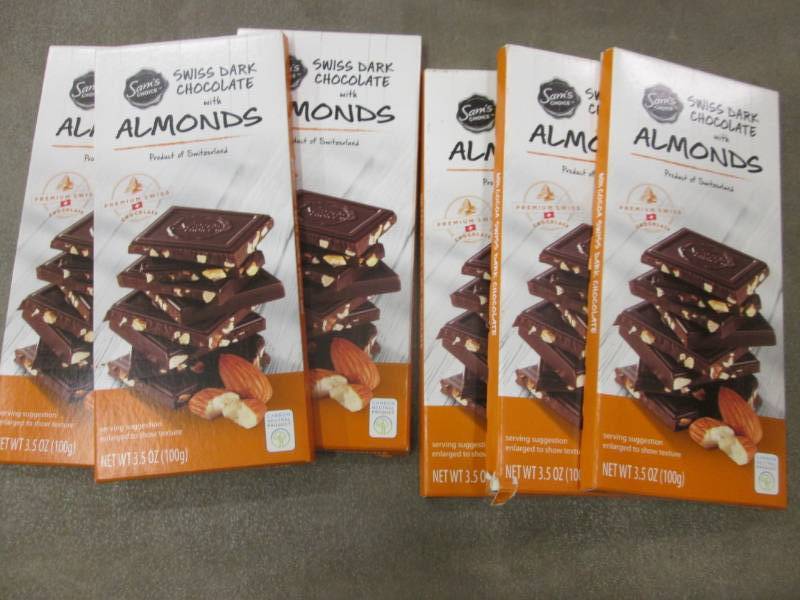 6 -3.5 oz Swiss Dark Chocolate with...