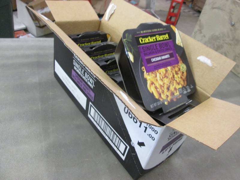 Case of 6-3.8 oz pks Cracker Barrel...