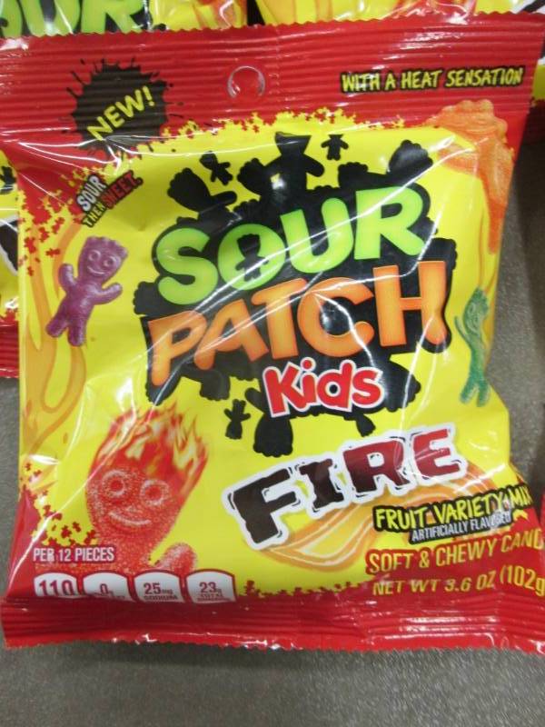 Case of 12-3.6 oz Bags Sour Patch K...