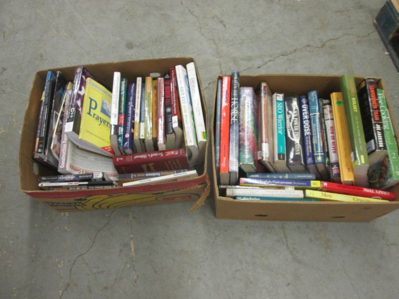 2 Boxes Non-Fiction Books...