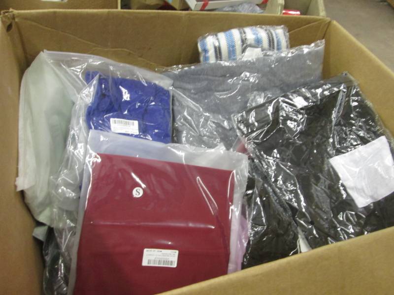Box of New Assorted Clothing Items...
