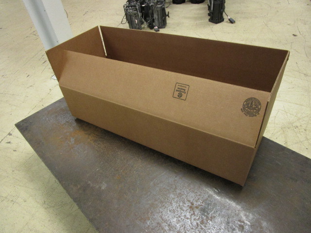 lot 307 image: NEW 14 W X 36 34 L X 8 H CARDBOARD BOXES