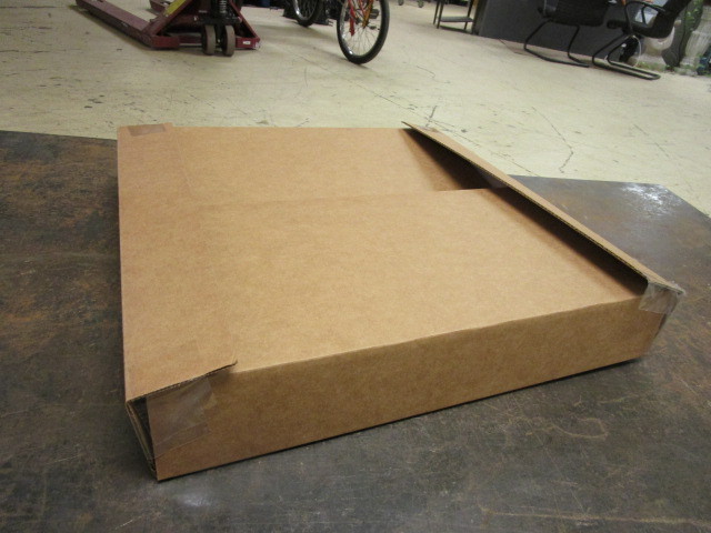 lot 313 image: NEW 20 12 W X 20 34 L X 3 12 H CARDBOARD BOXES