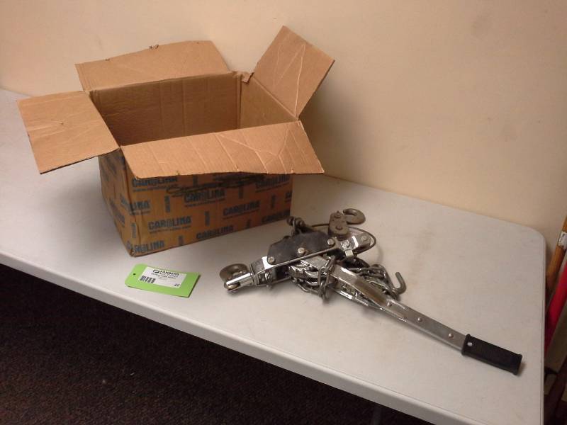 lot 20 image: Tekton Steel Tie-Down with Cables