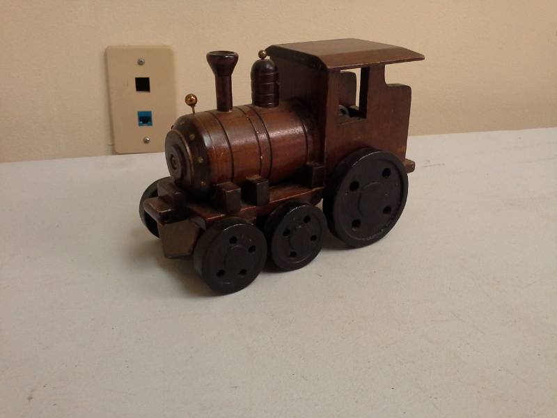 lot 91 image: Train Engine Music Box