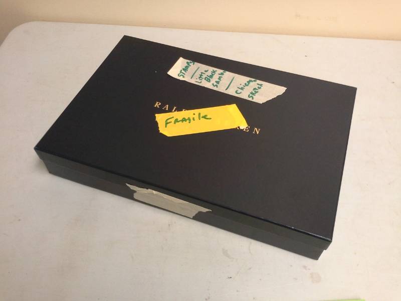 lot 181 image: Ralph Lauren Case with Stamps, Sketches