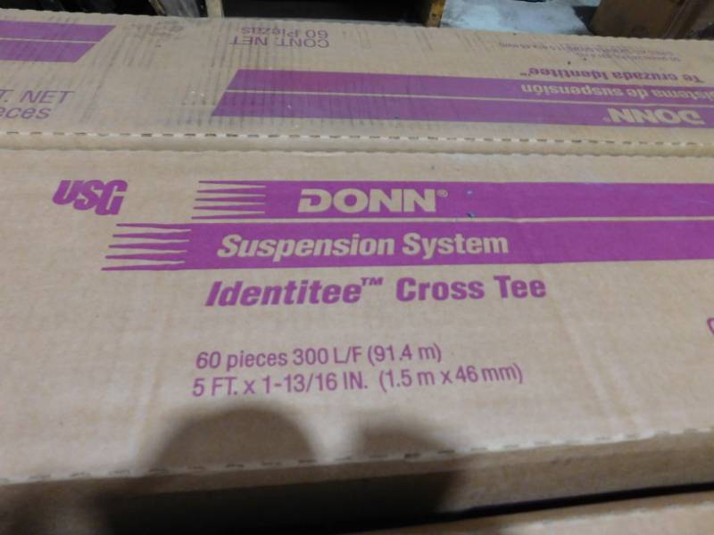 lot 12 image: USG Donn Brand Identitee Acoustical Suspension System