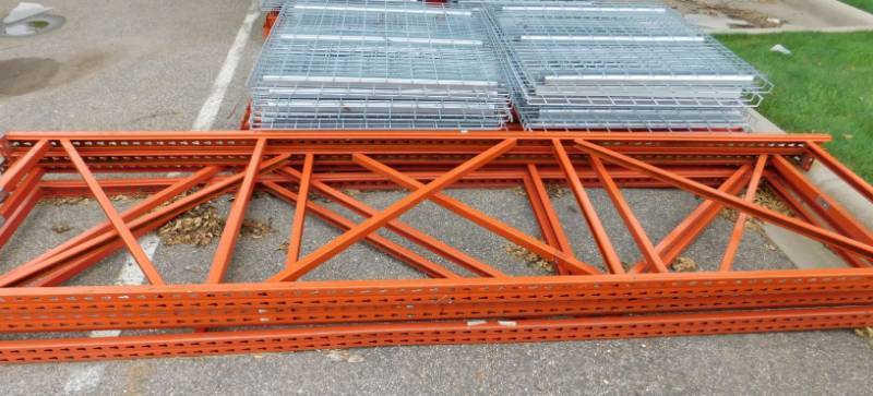 lot 8 image: Paltier Pallet Racking #1