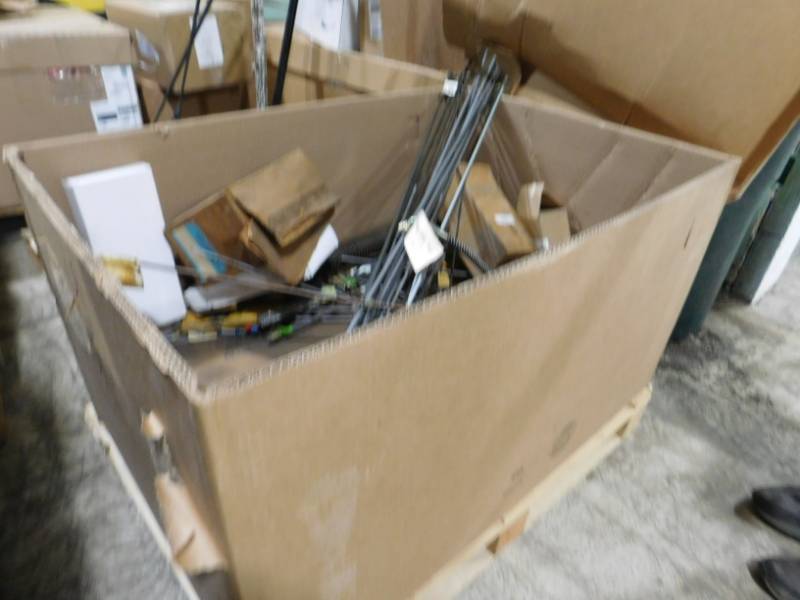 lot 19 image: Misc. Lot of Brake Lines & Tire Hardware