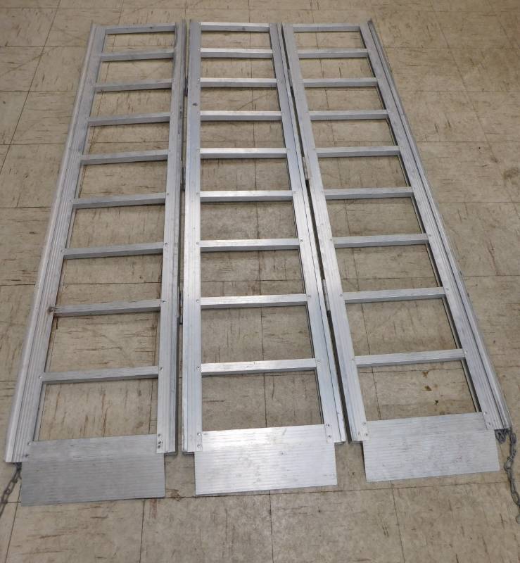 Fulton Aluminum Tri-Fold Loading Ramp | JB Equipment - September | K-BID