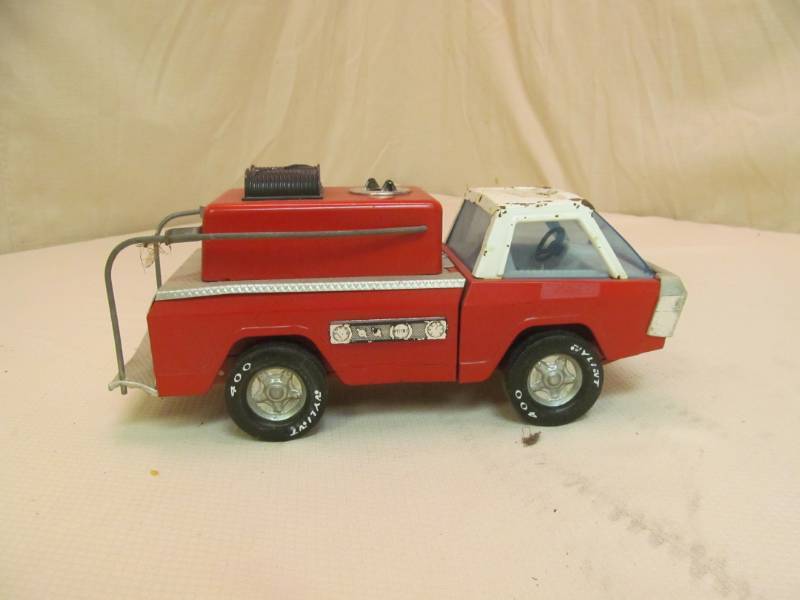 Vintage Nylint metal fire truck