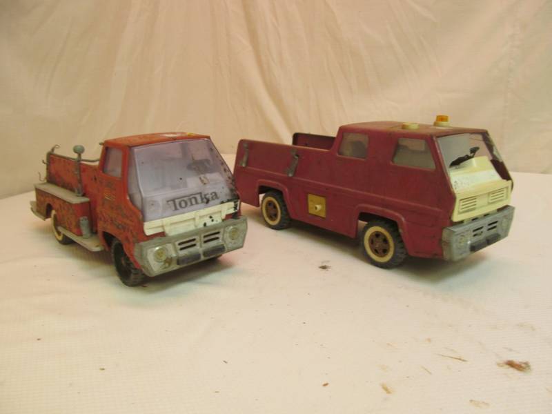Tonka fire trucks
