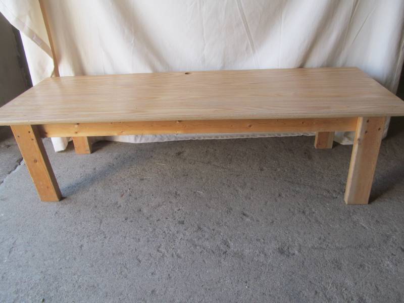 Homemade work bench