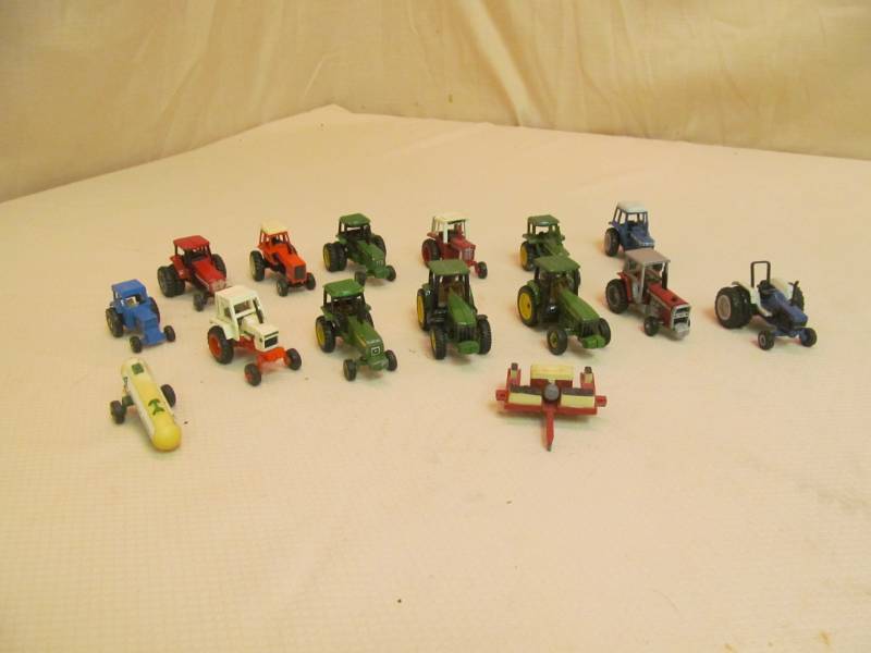 164 diecast metal tractors