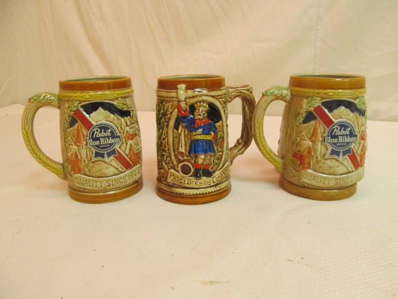 Beer stein Blue Ribbon Mugs