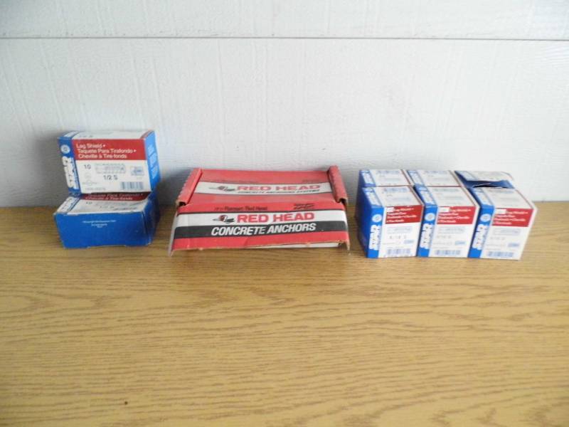 lot 20 image: Concrete Anchors - Lag Shields