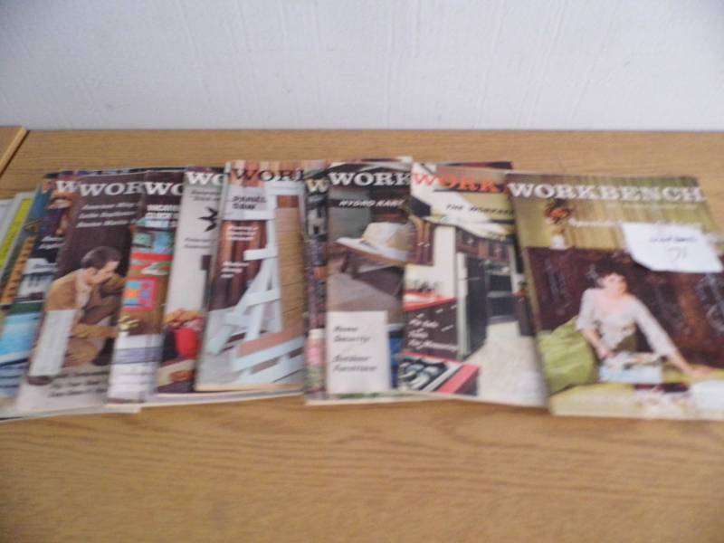 lot 26 image: Vintage Workbench Magazines