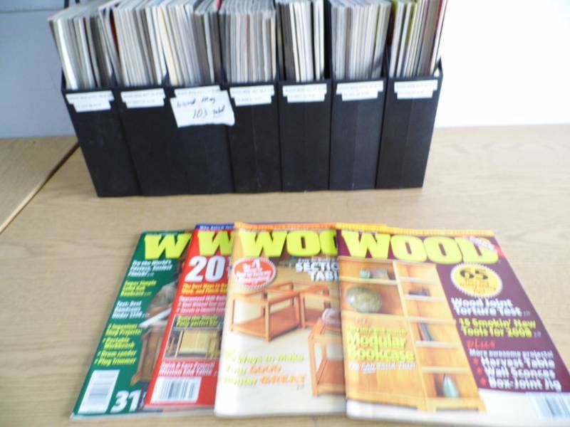 lot 28 image: Wood Magazines
