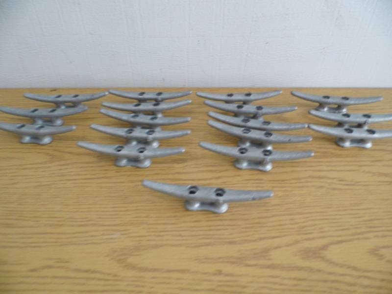 lot 60 image: Lot of 17 Tie Down Cleats