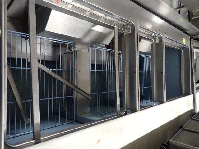 lot 39 image: Delfield 72 Refrigerated Prep Table on Wheels, Open Top, Runs and Cools