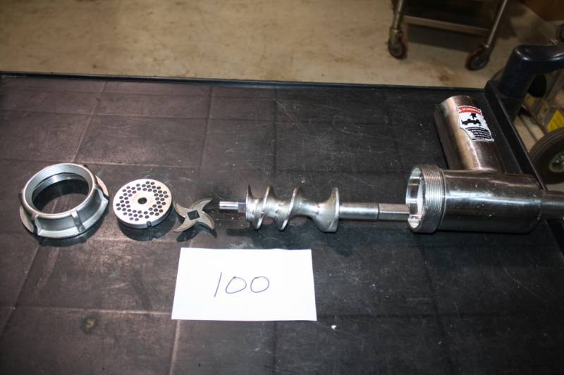 lot 100 image: Meat Grinder Attachment