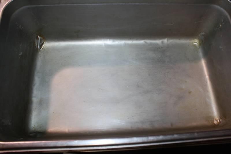lot 109 image: Full Size StainlessSteam Table Pans
