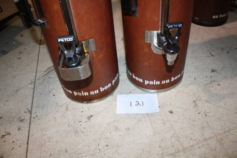 lot 121 image: Coffee Dispensers