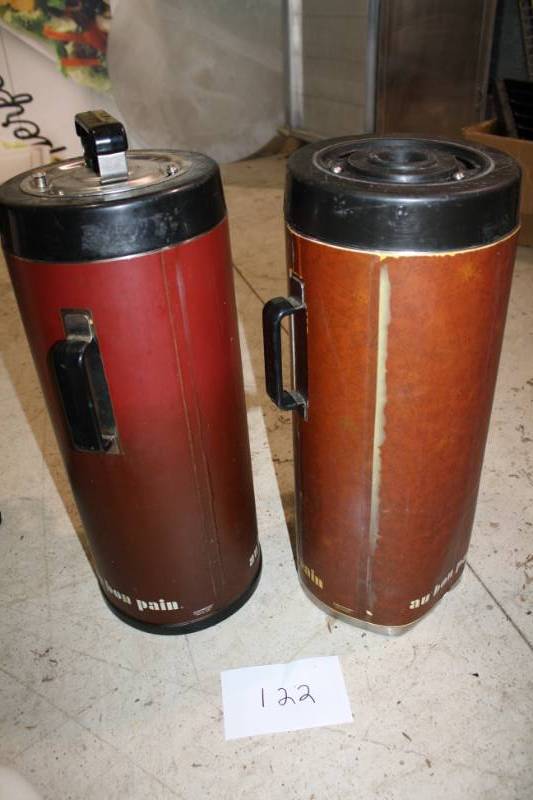 lot 122 image: Coffee Dispensers