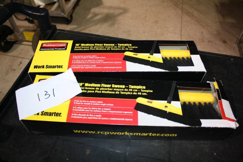 lot 131 image: Replacement Broom Heads 18