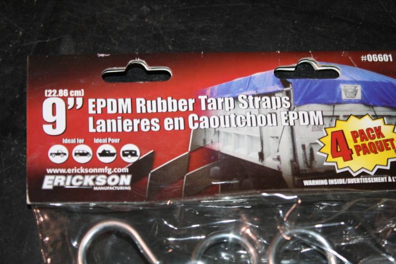 lot 136 image: Rubber Tarp Straps