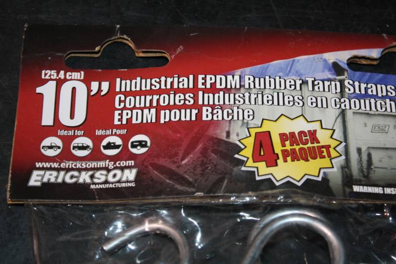 lot 137 image: Rubber Tarp Straps