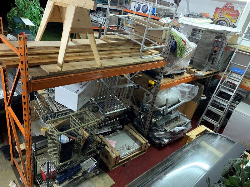 lot 89 image: Pallet RackingContents not included
