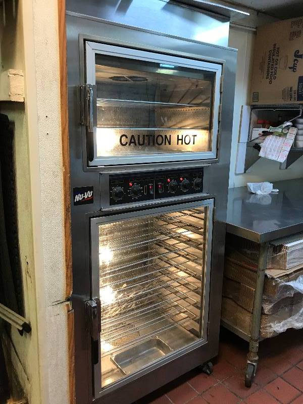 Nu-Vu Oven-Proofer on Wheels, Model OP-2RFM, 120-208V, 3 PH-368aWorking Condition