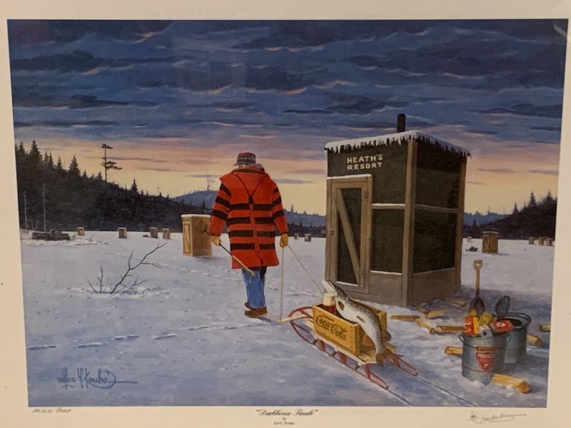 lot 27 image: Les Kouba Darkhouse Finale Print