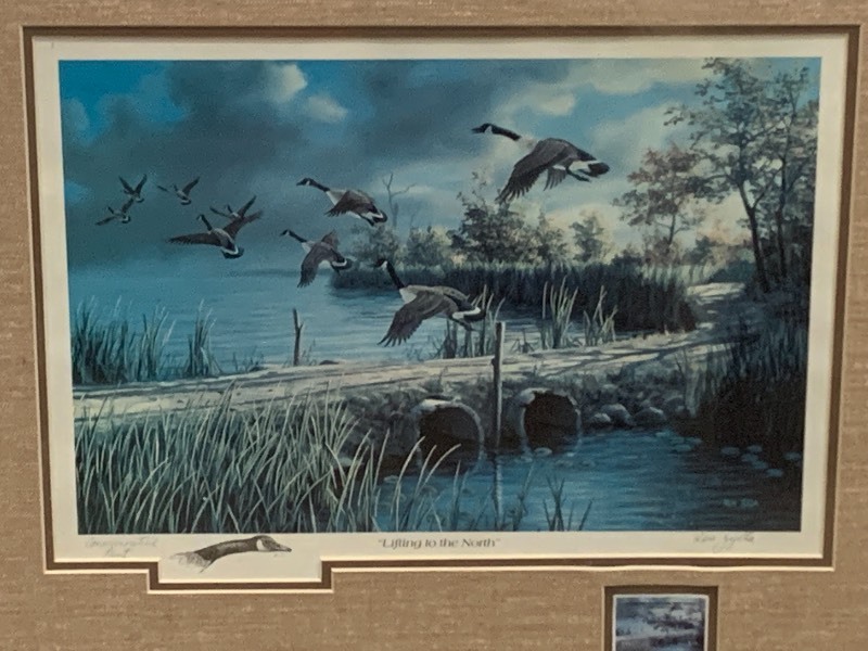 lot 35 image: Ken Zylla Lifting To The North Print