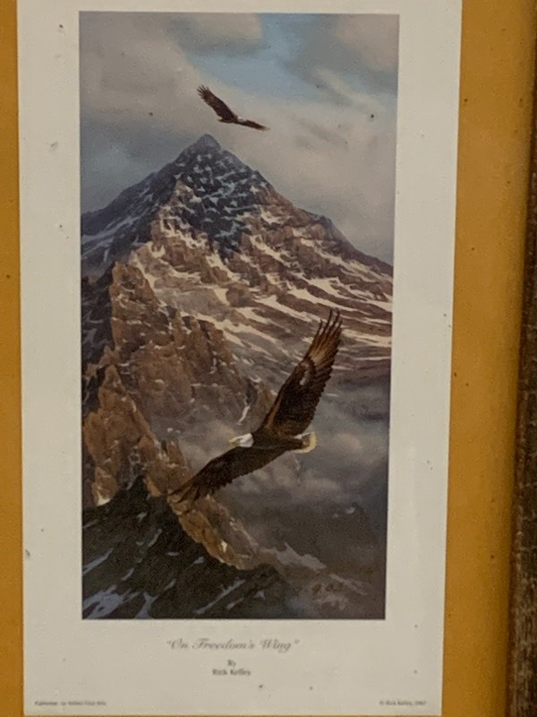 lot 39 image: (1) Liz Mitten & (1) Rick Kelley Print