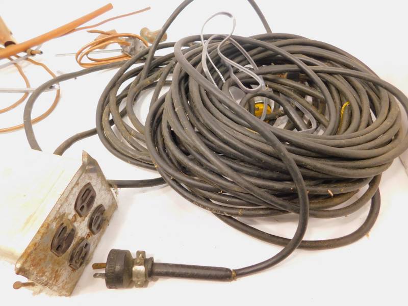 lot 28 image: Lot of Misc. Wire