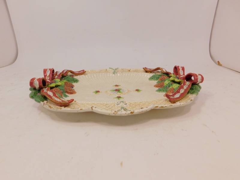 lot 74 image: Fitz and Floyd Holiday Classics Platter In Box