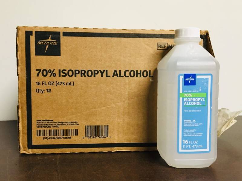 lot 125 image: Rubbing Alcohol