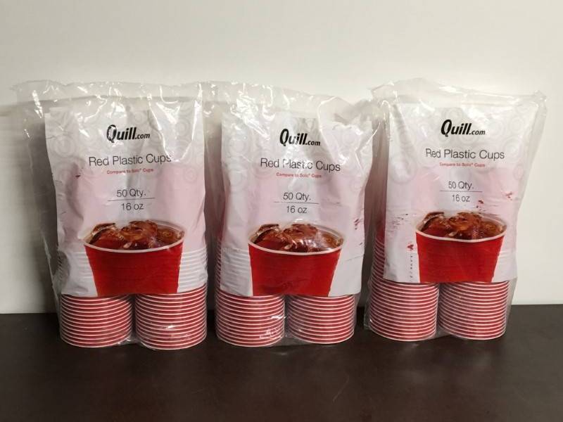 lot 39 image: Red Party Cups