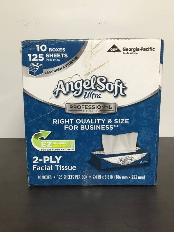 lot 5 image: Angelsoft Facial Tissue