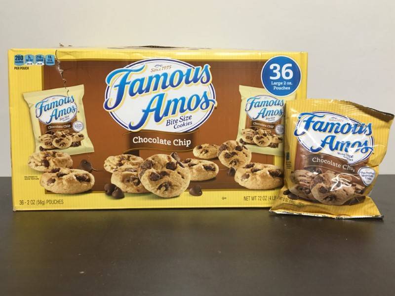 lot 24 image: Famous Amos Cookies