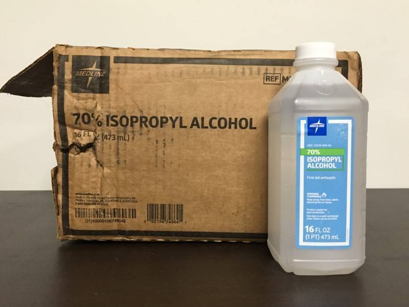 lot 75 image: Rubbing Alcohol