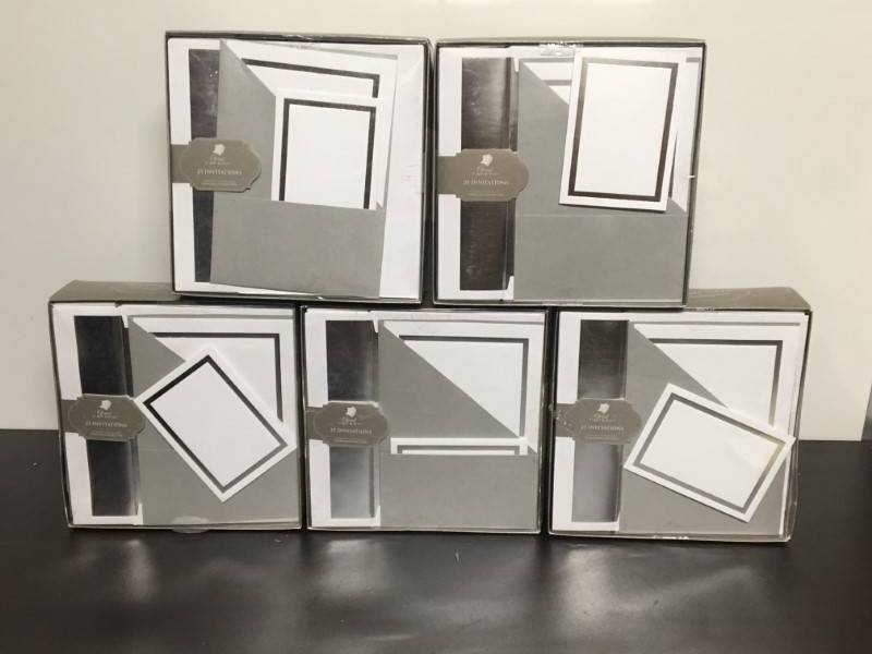 lot 88 image: Invitation and Notecard Kits