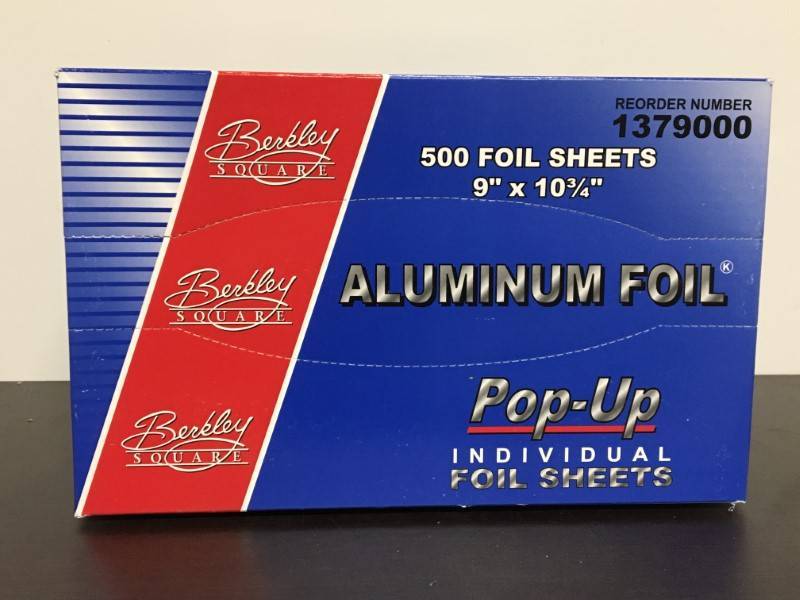 lot 33 image: Aluminum Foil Sheets