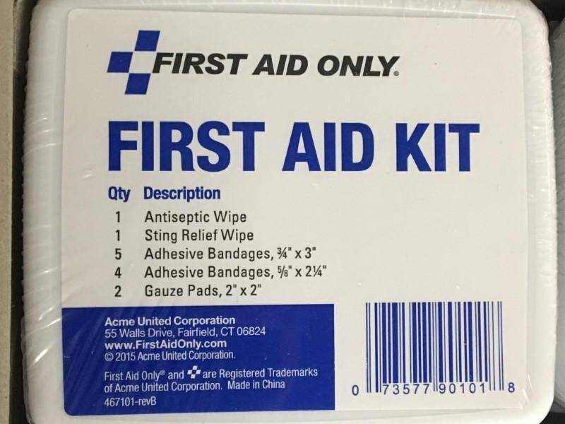 lot 145 image: Travel-Size First Aid Kits
