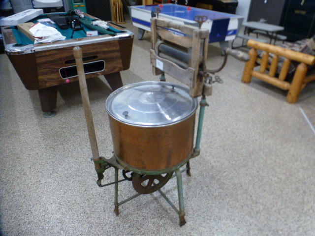 lot 81 image: Antique Beatty Copper Washer